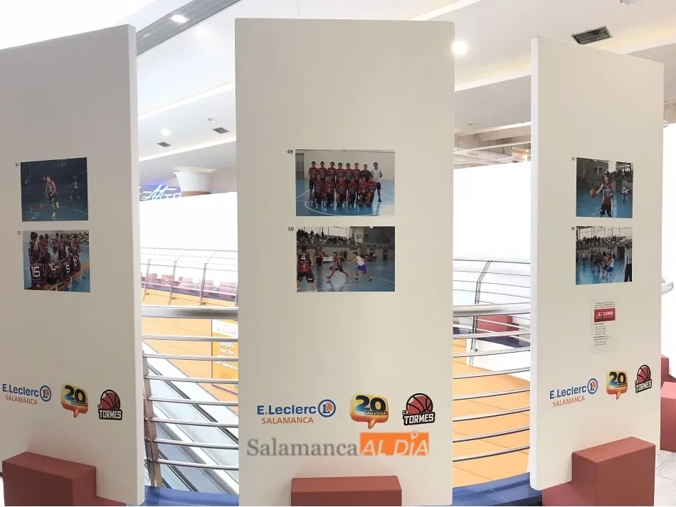 Foto 7 - El CB Tormes y E.Leclerc celebran una exposici&oacute;n fotogr&aacute;fica para conmemorar sus 20 a&ntilde;os juntos