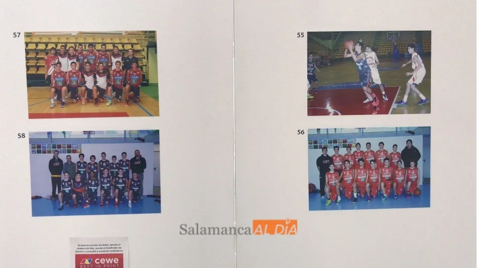 Foto 2 - El CB Tormes y E.Leclerc celebran una exposici&oacute;n fotogr&aacute;fica para conmemorar sus 20 a&ntilde;os juntos