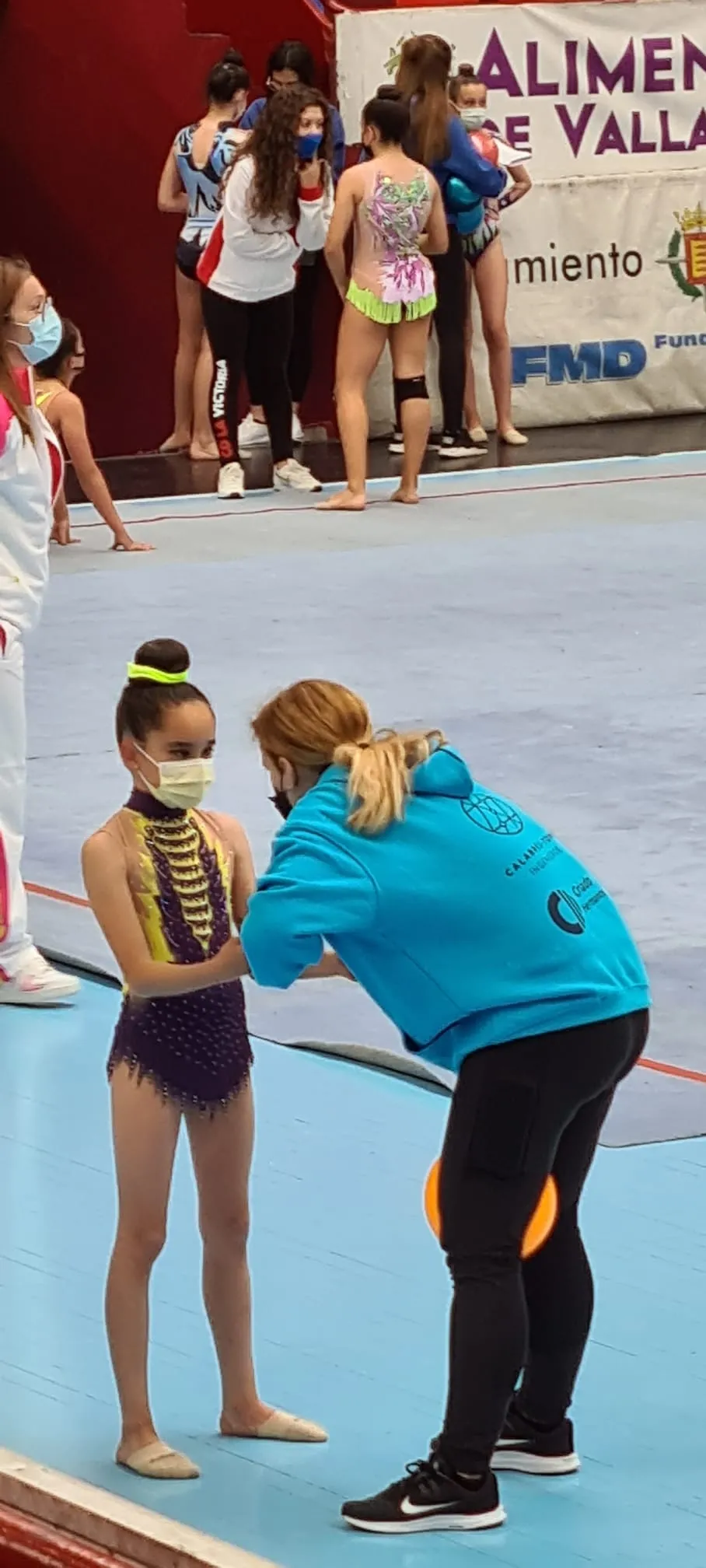Foto 2 - Buena actuaci&oacute;n del CD Salmantino de Gimnasia R&iacute;tmica en la Fase Inicial de la Liga Auton&oacute;mica 