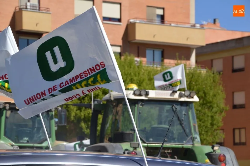 Foto 2 - Una tractorada recorre las calles de Salamanca para pedir un &ldquo;reparto justo de las ayudas...
