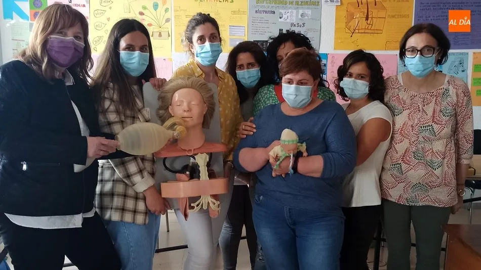 Participantes en el proghrama de formación y empleo VITinLAB del Ayuntamiento de Vitigudino