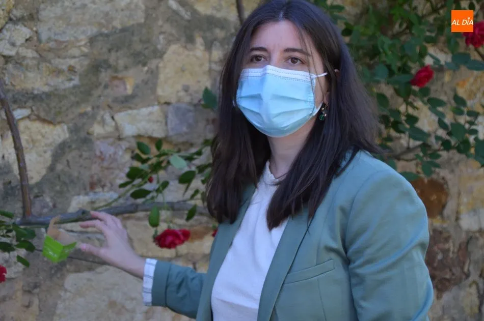 La concejala de Medio Ambiente, Parques y Jardines, Miryam Rodríguez, ha presentado en el Parque de los Jesuitas esta iniciativa. Foto de Guillermo García San Miguel