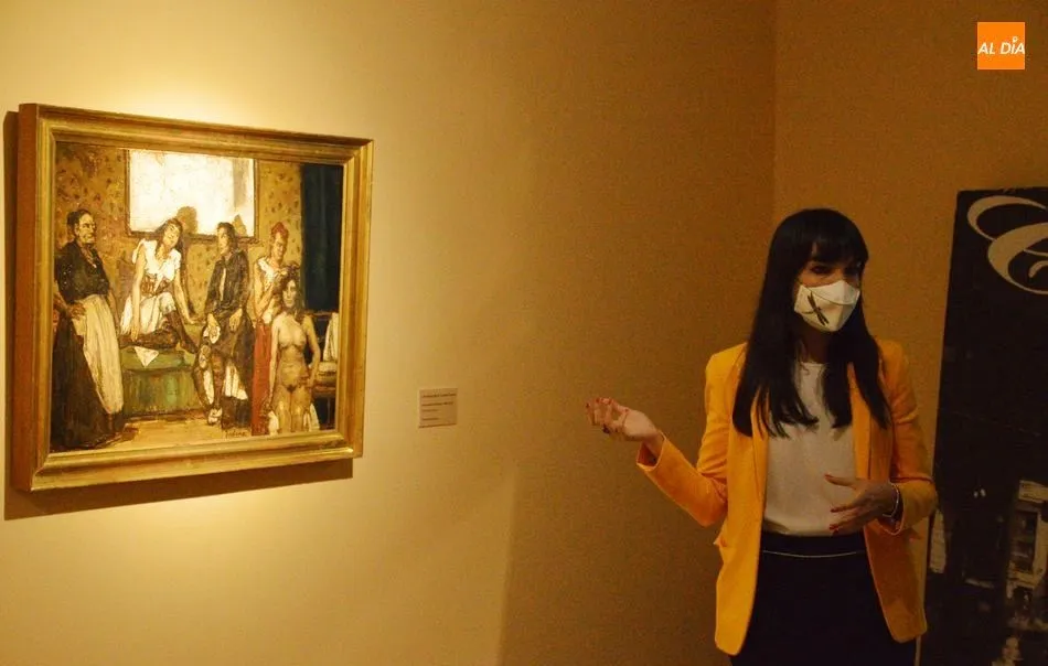 Una de las obras de esta nueva muestra en la Casa Lis. Foto de Guillermo García San Miguel