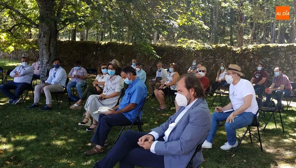 Presentación de trabajos en la Huerta con la presencia de miembros de la PDBB / FOTO DE ARCHIVO