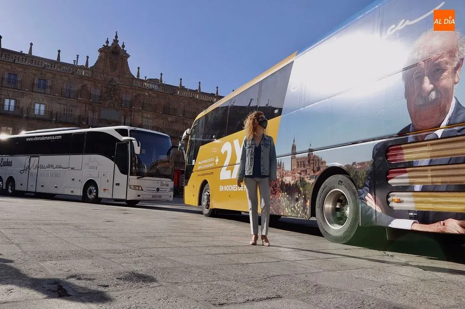 Foto 2 - La imagen de Vicente del Bosque recorrer&aacute; Madrid promocionando Salamanca como destino tur&iacute;stico