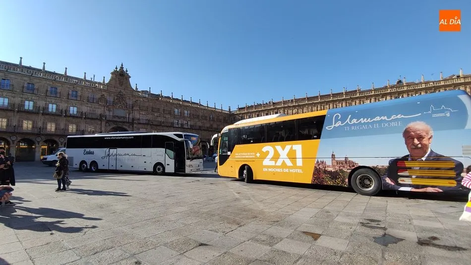 Foto 6 - La imagen de Vicente del Bosque recorrer&aacute; Madrid promocionando Salamanca como destino tur&iacute;stico