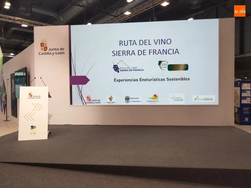 Foto 9 - La ruta del vino de la Sierra de Francia muestra sus atractivos en Fitur