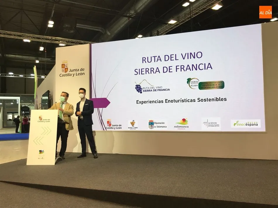 Foto 7 - La ruta del vino de la Sierra de Francia muestra sus atractivos en Fitur