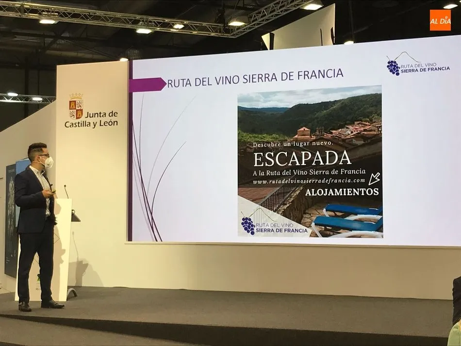 Foto 6 - La ruta del vino de la Sierra de Francia muestra sus atractivos en Fitur