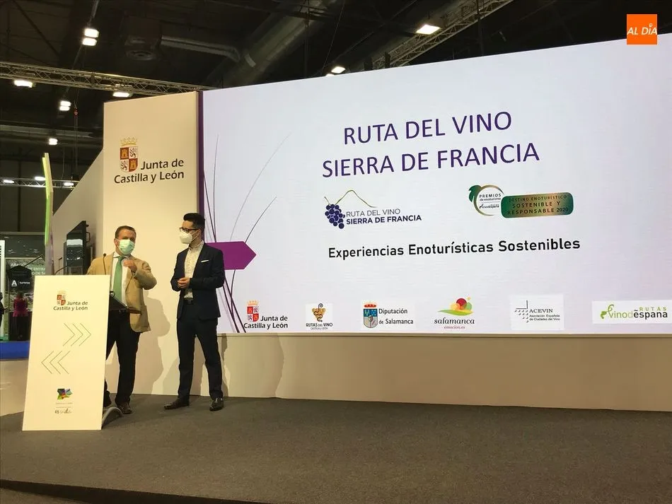 Foto 5 - La ruta del vino de la Sierra de Francia muestra sus atractivos en Fitur