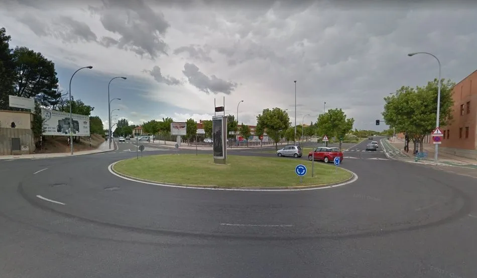 Glorieta de Ciudad Jardin, donde ha sucedido el choque - GM