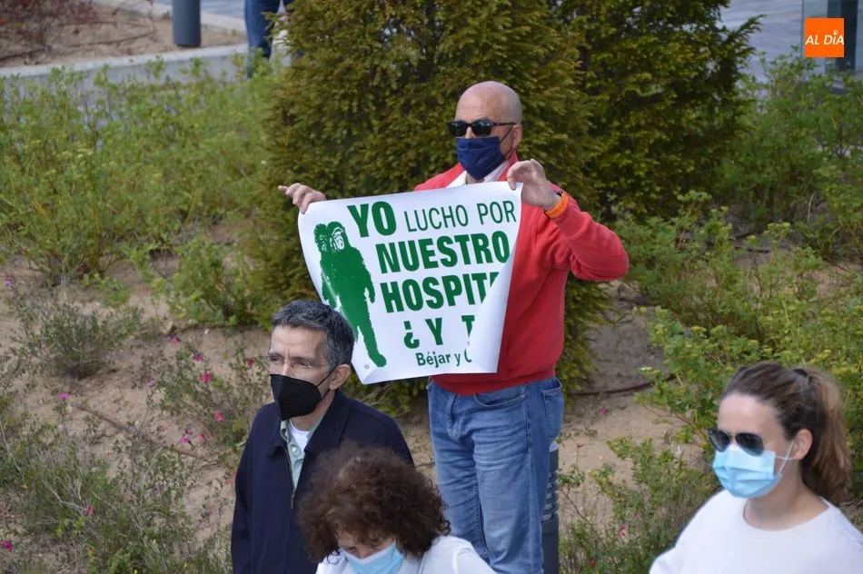 Sonada ausencia de la Alcaldesa de Béjar en la Marea Blanca de Salamanca