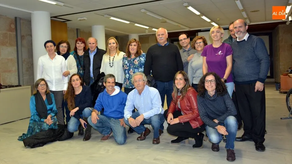 Socios de TAS en la presentación de la asociación en 2019