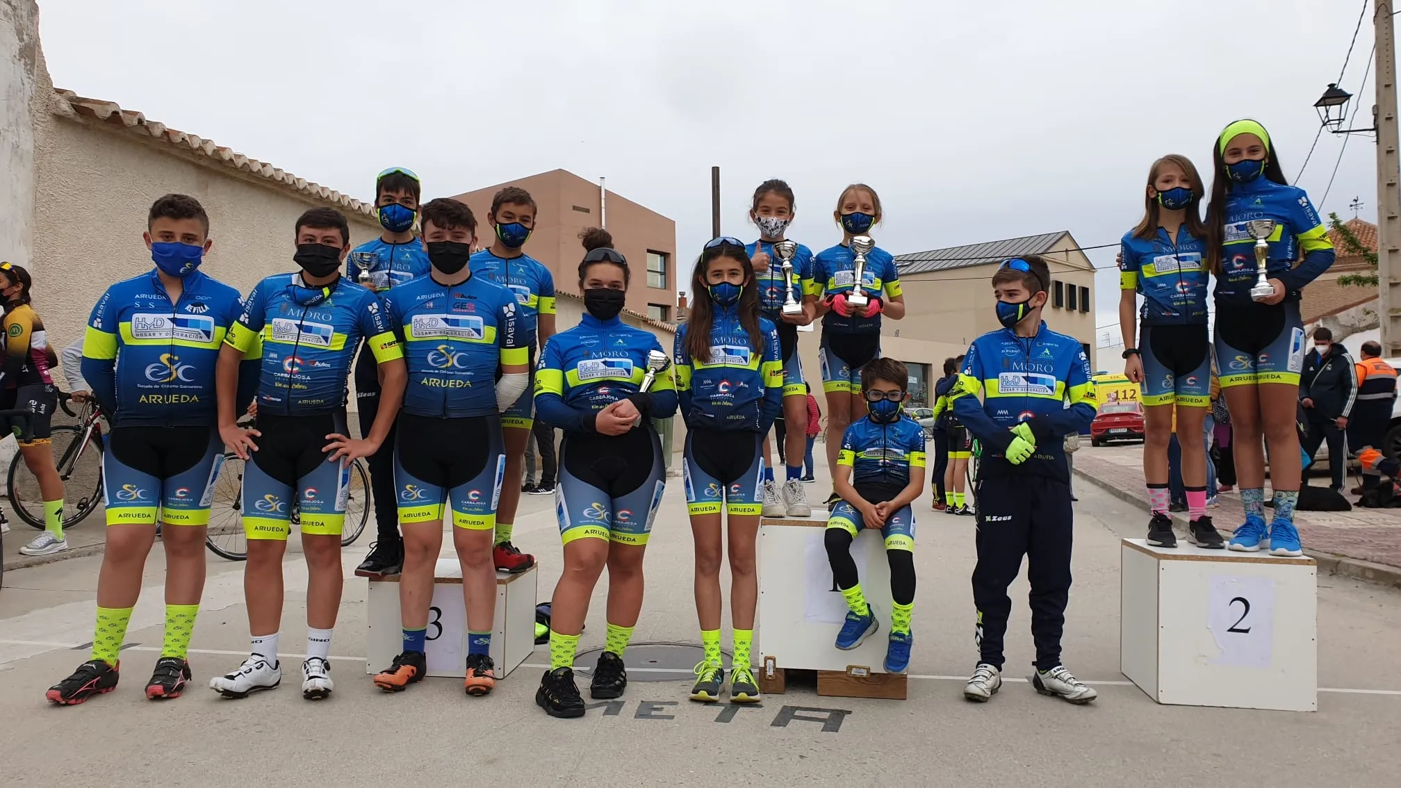 La Escuela de Ciclismo, en Fontiveros