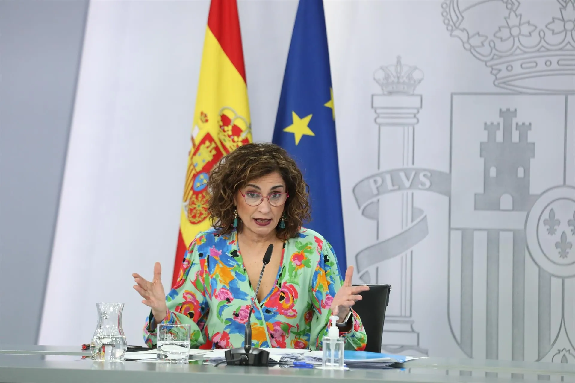 La ministra portavoz y ministra de Hacienda, María Jesús Montero. Foto: EP