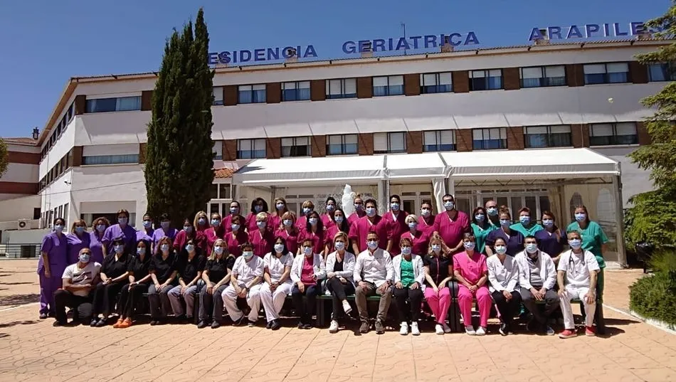 Plantilla de la Residencia Arapiles