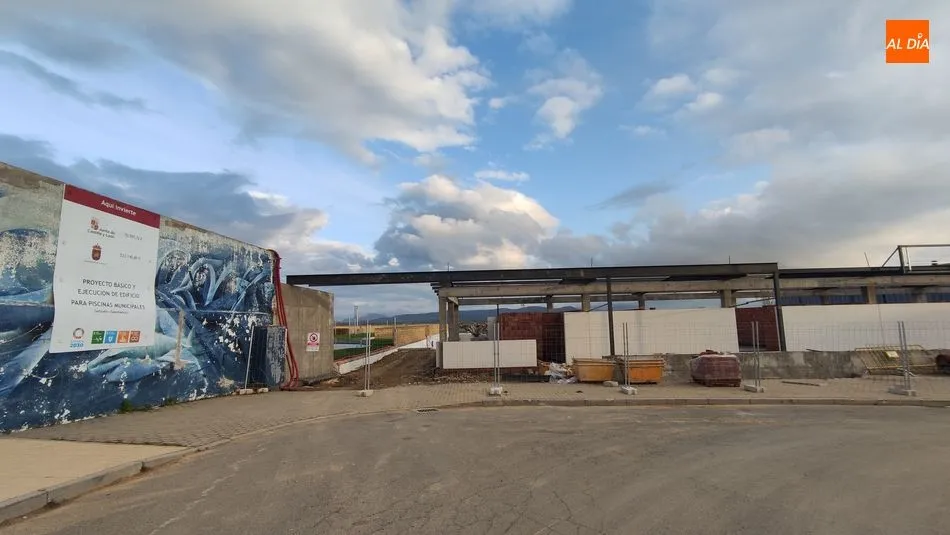 Estado de las obras de reforma del recinto a primeros del mes de abril - K.R.