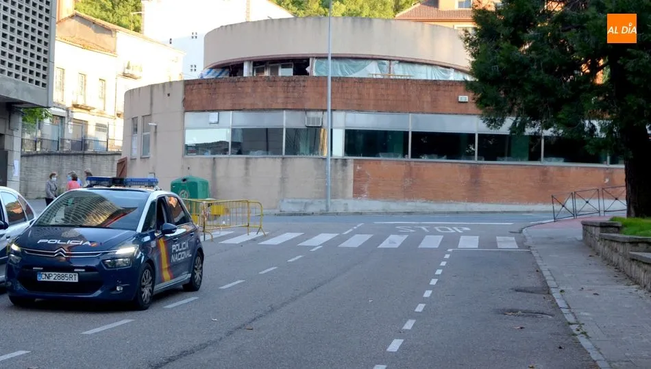 Detención de la Policía Nacional de Béjar