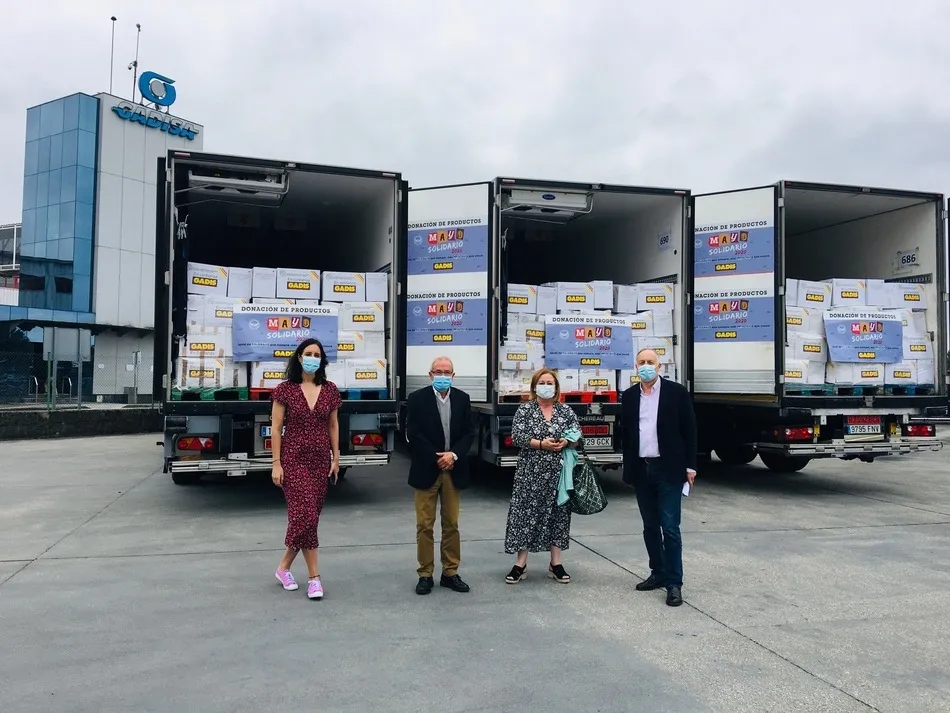 Entrega solidaria de Gadis