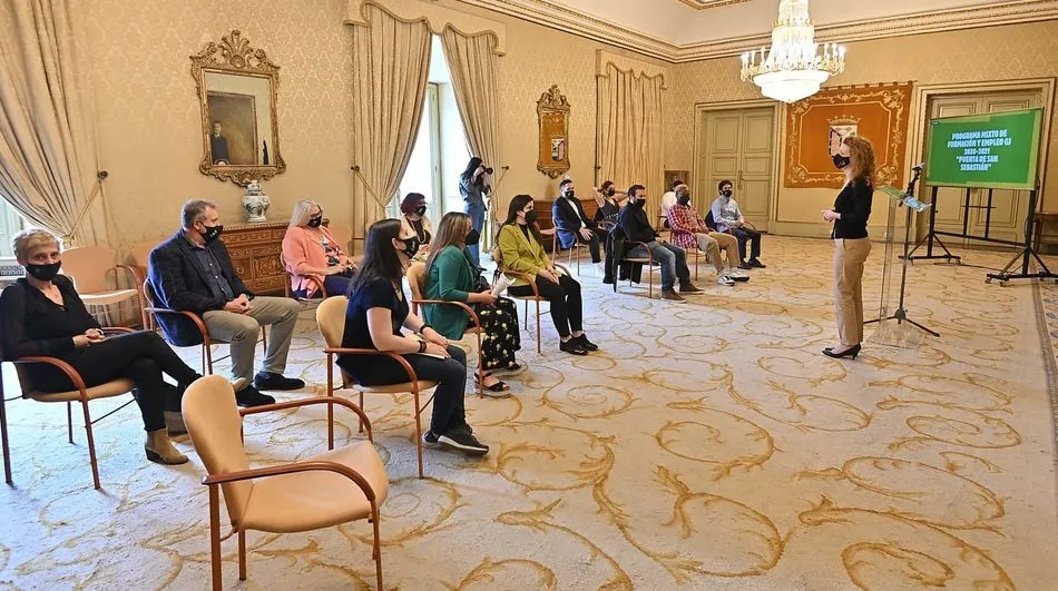 Foto 11 - Clausurado el curso &lsquo;Puerta de San Sebasti&aacute;n&rsquo;, que ha supuesto la contrataci&oacute;n de 10 personas