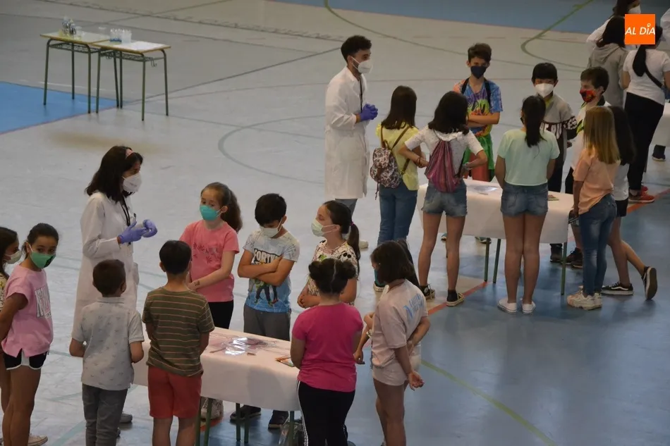 Foto 2 - Un total de 40 ni&ntilde;os mirobrigenses descubren c&oacute;mo se crean los medicamentos  