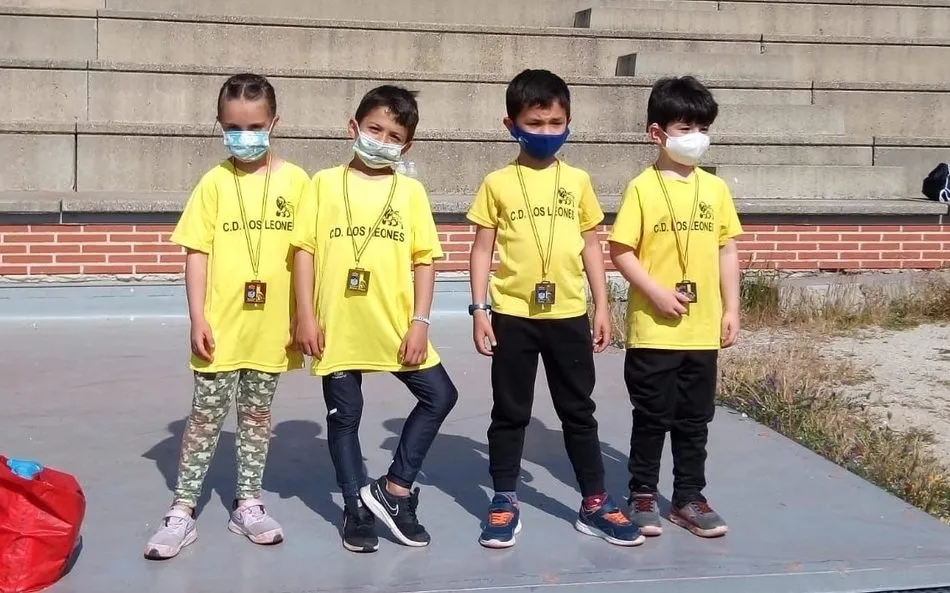 Buen papel de los representantes del CD Los Leones de Vitigudino en los Juegos Escolares  