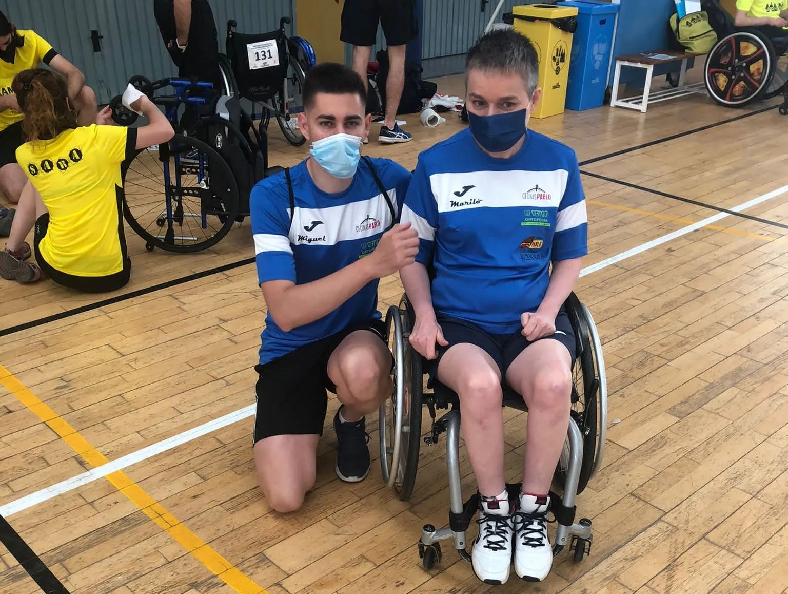 Miguel Regalado suma dos medallas como técnico en el Nacional de Slalom en Silla de Ruedas  