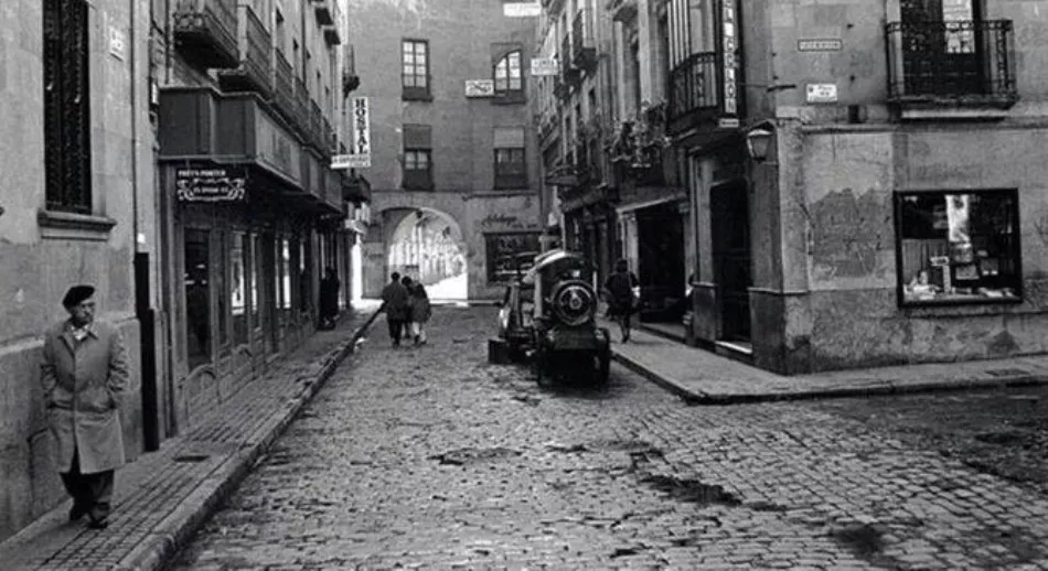 La máquina de las pipas en el centro de Salamanca