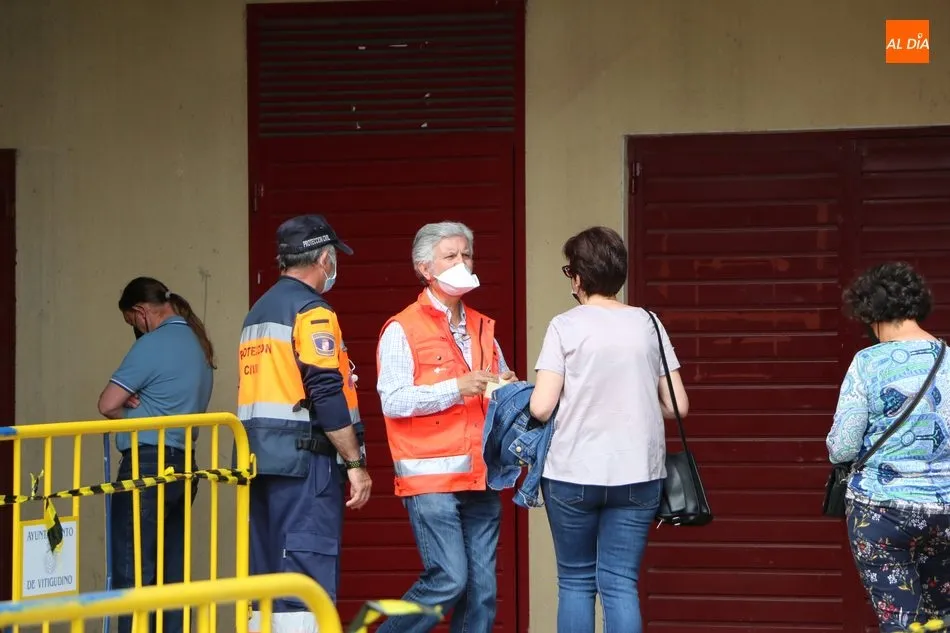 Rápida vacunación en Vitigudino para más de 600 personas de entre 52 y 55 años  