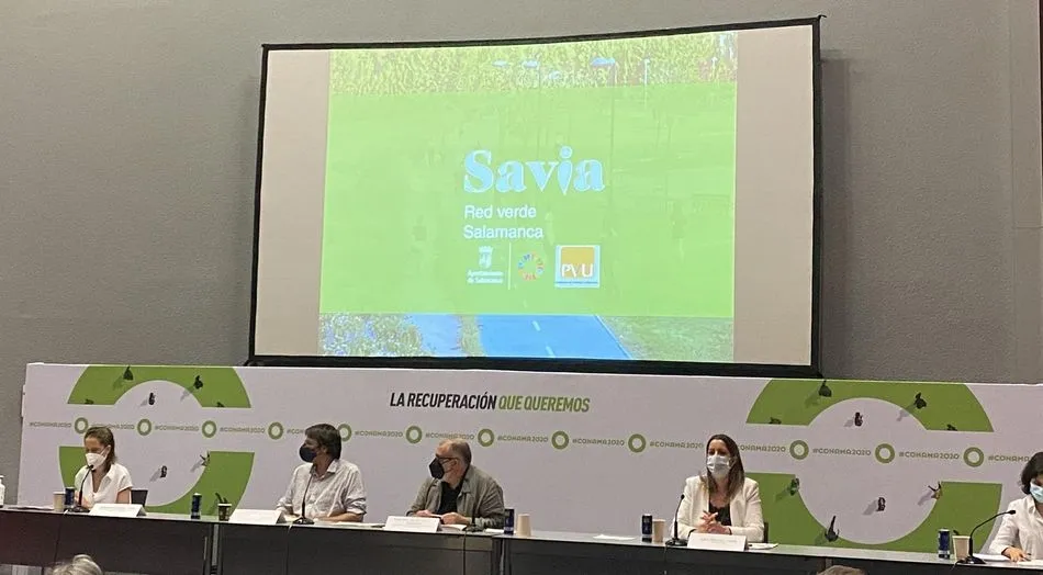 Presentación de Savia Red Verde en el Congreso Nacional de Medio Ambiente (Conama)
