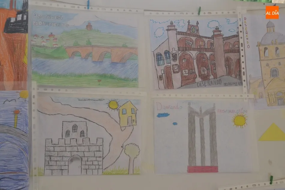 Foto 10 - Expuestos los 390 dibujos de escolares presentados al concurso &lsquo;Dise&ntilde;ando Monumentos&rsquo;  