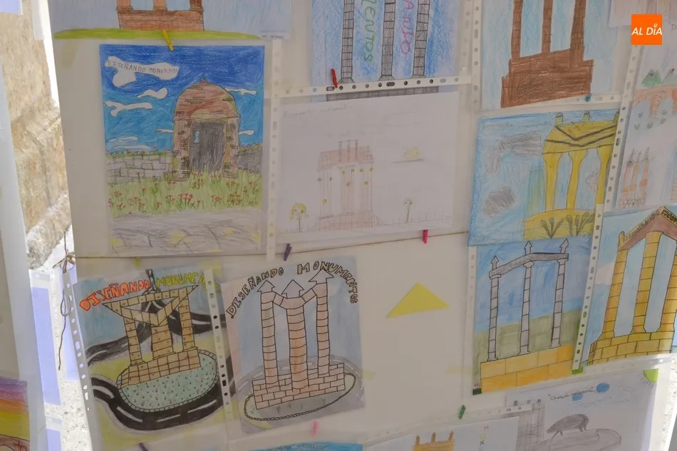 Foto 9 - Expuestos los 390 dibujos de escolares presentados al concurso &lsquo;Dise&ntilde;ando Monumentos&rsquo;  