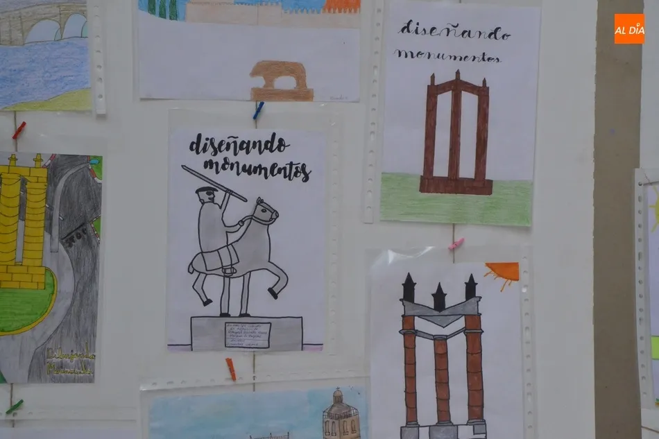 Foto 5 - Expuestos los 390 dibujos de escolares presentados al concurso &lsquo;Dise&ntilde;ando Monumentos&rsquo;  
