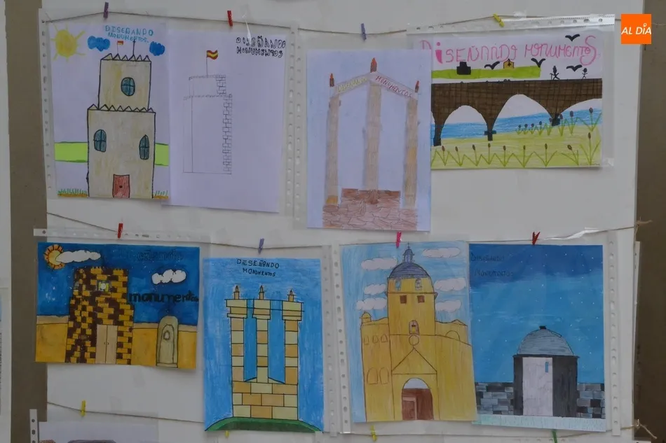 Foto 4 - Expuestos los 390 dibujos de escolares presentados al concurso &lsquo;Dise&ntilde;ando Monumentos&rsquo;  