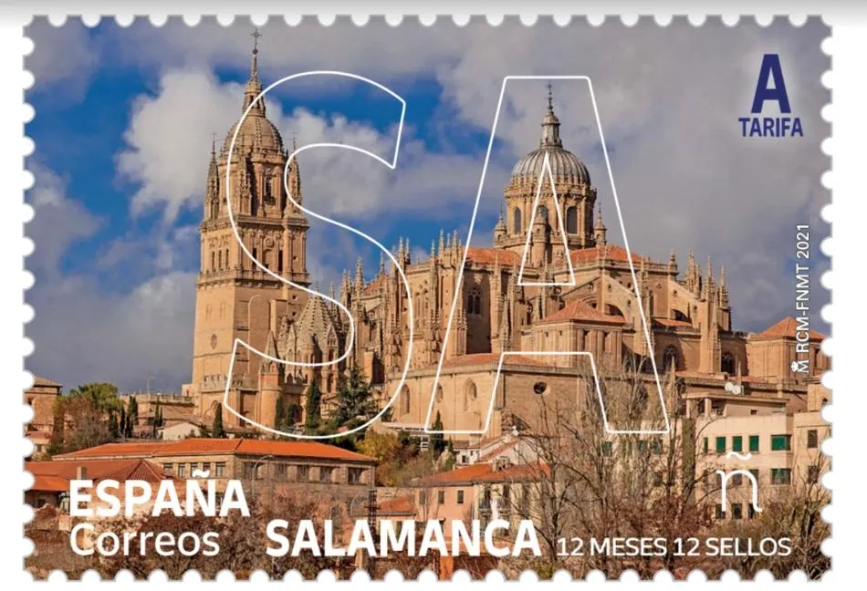   Correos emite un sello dedicado a la provincia de Salamanca         