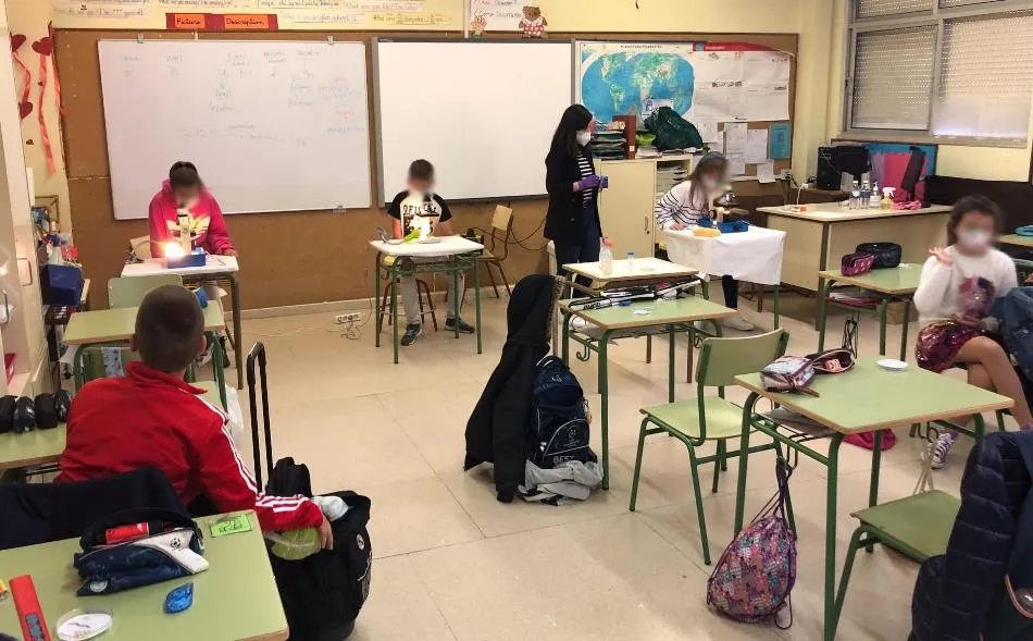 Taller en el Colegio Miróbriga