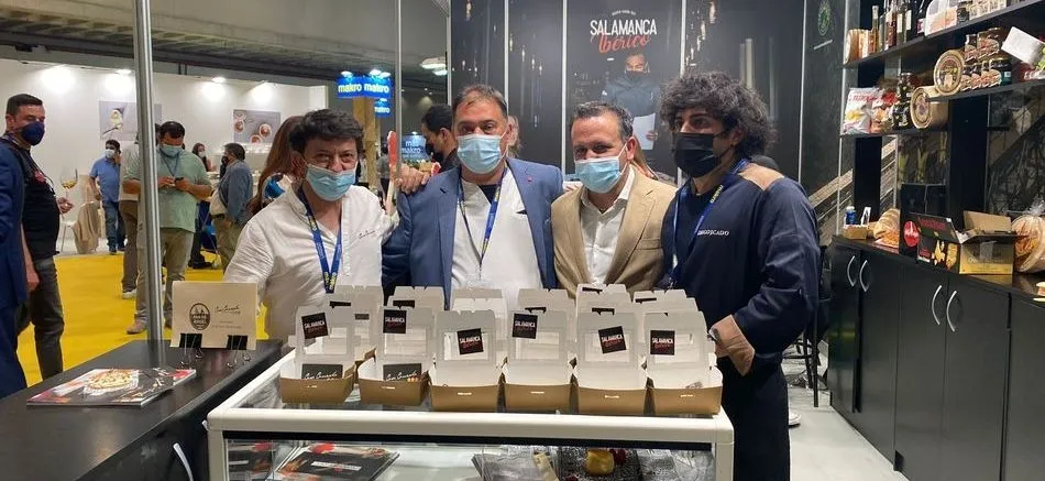 Una de las degustaciones de la expedición salmantina en Madrid Fusión