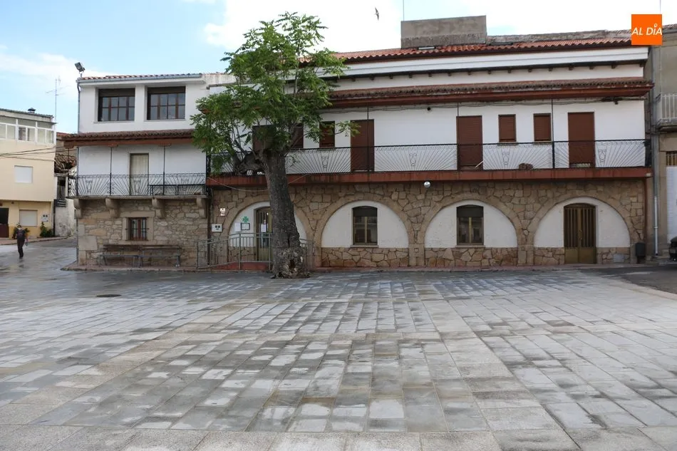 Foto 10 - El presidente de la Diputaci&oacute;n inaugura la remozada Plaza Mayor de Villarino de los Aires  