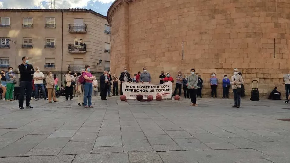 Círculo del Silencio en la Puerta Zamora