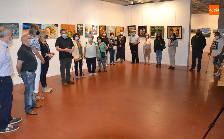 La Casa de la Cultura acoge 60 obras creadas por los alumnos del Taller Municipal de Pintura  