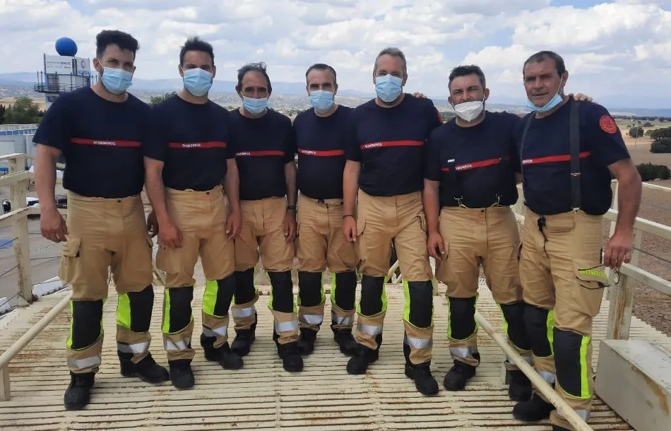 Los Bomberos toman parte en Madrid en un curso de conducción en situaciones especiales  
