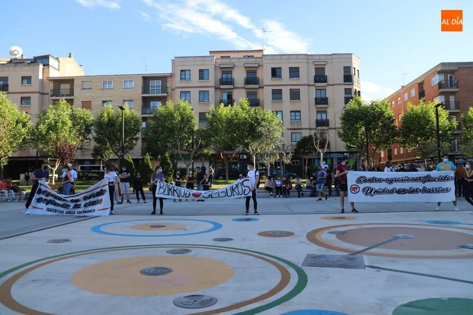 Concentración en el Parque Garrido