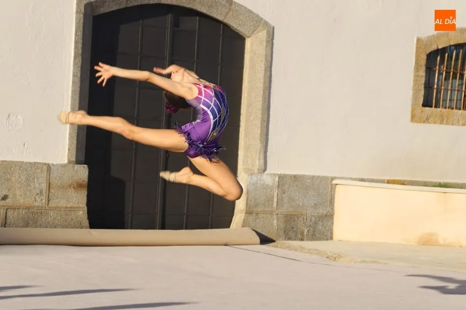 Una gimnasta / Lydia González