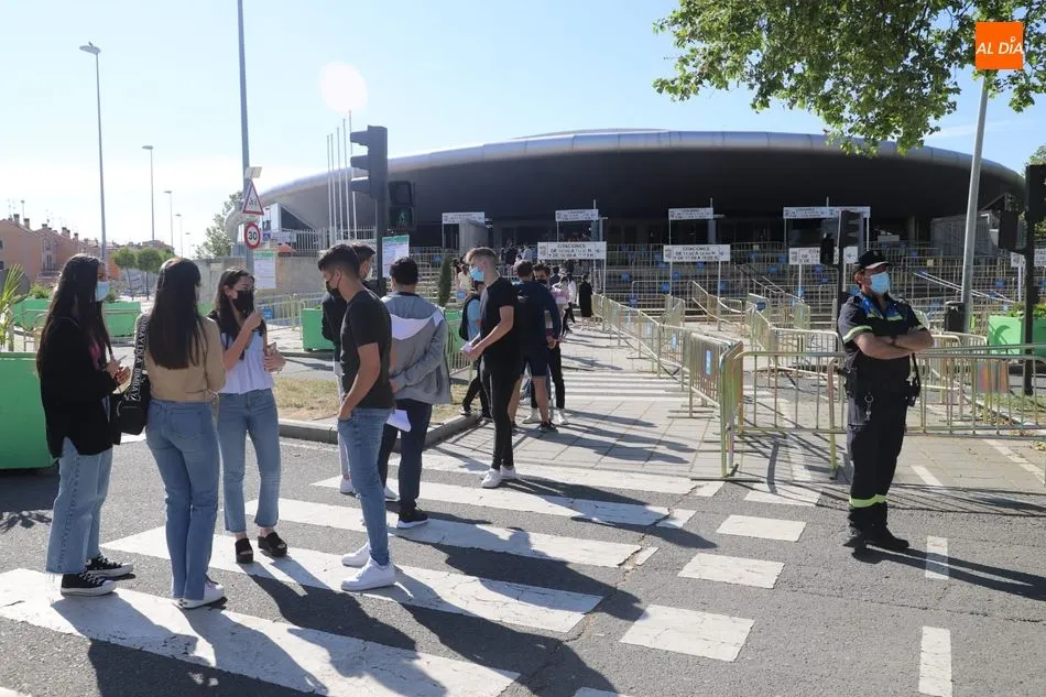 Nueva jornada de vacunaciones en el Multiusos Sánchez Paraíso