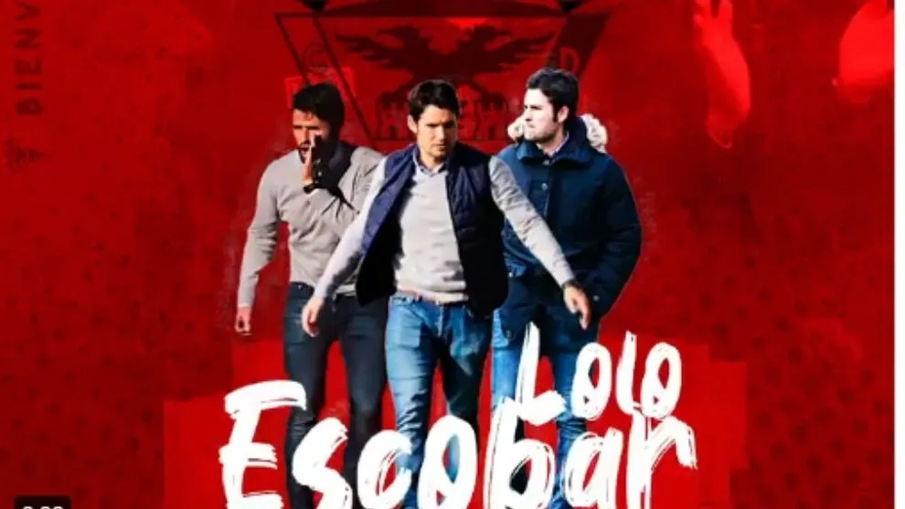 Lolo Escobar, nuevo técnico del Mirandés / TWITTER