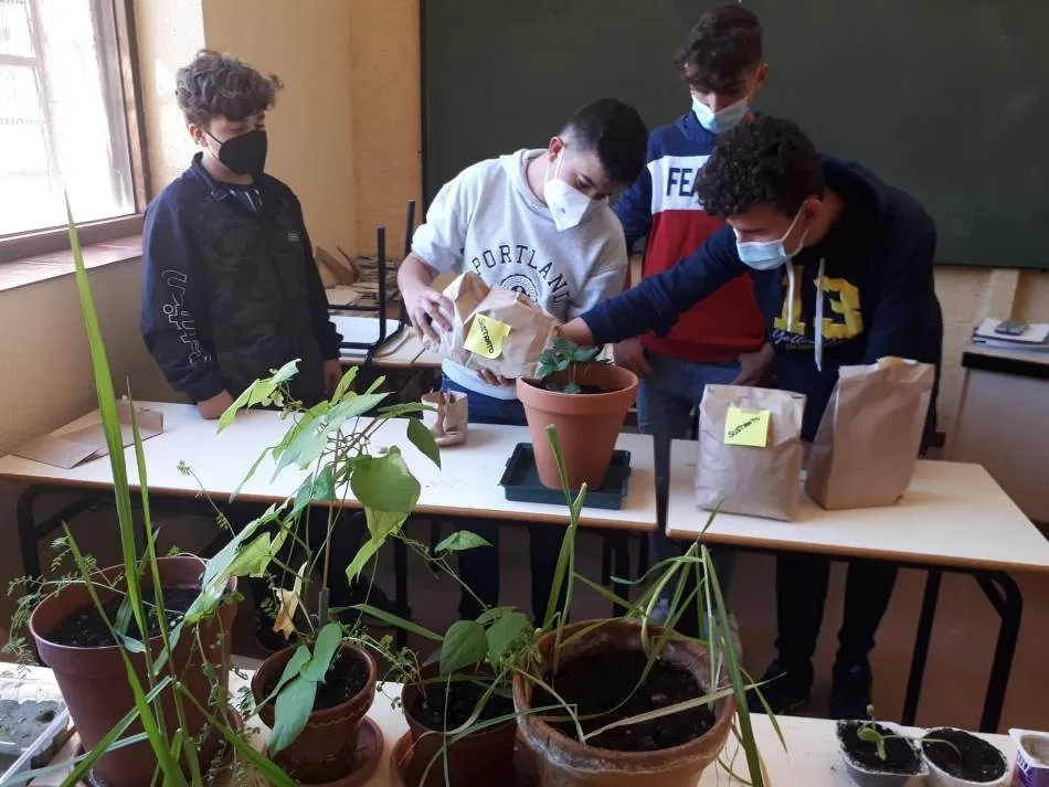 Foto 3 - Los seminaristas tambi&eacute;n reciben un kit de cultivo de C&aacute;ritas  