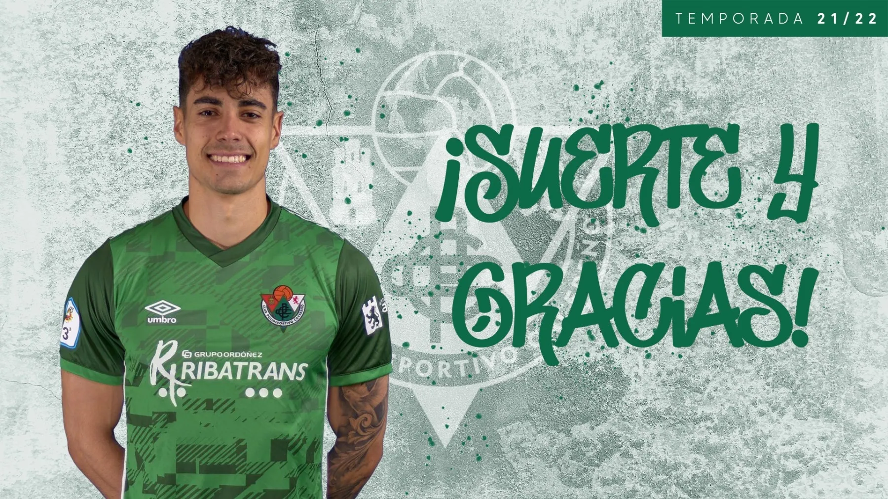 Cartel de despedida de Caramelo / Cacereño