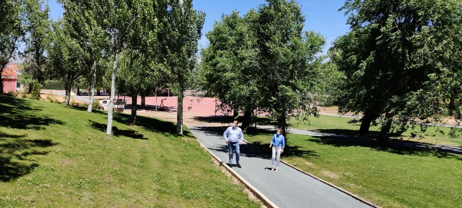 Uno de los caminos arreglados