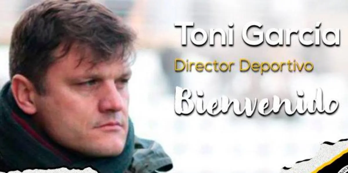 Toni García, director deportivo de Unionistas