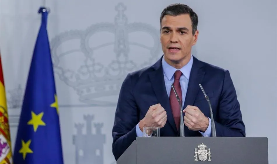 Rueda de prensa del presidente del Gobierno, Pedro Sánchez. Foto EP